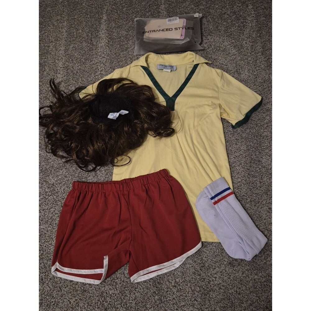 HPO Adult Men's Forrest Runner Movie Character Costume Bundle No Cap